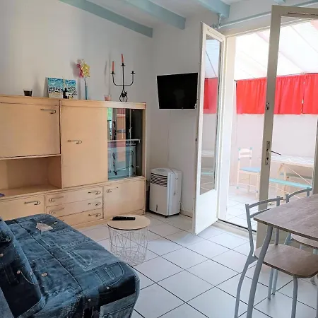 Pastel T2 Loggia 100m De La Apartment Leucate